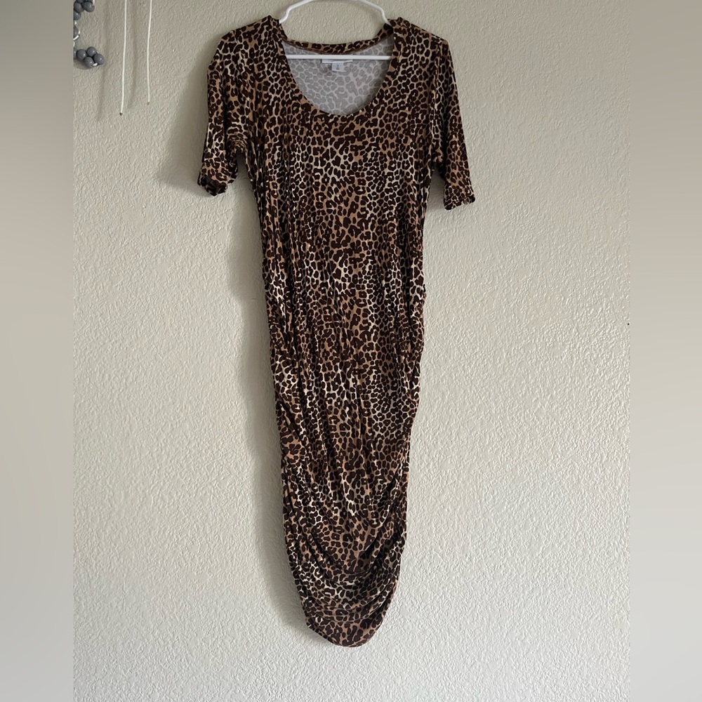 Leopard Print Women's Dress